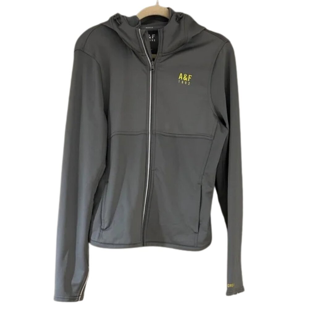 Abercrombie & Fitch A&F Active Muscle Zip-Up Performance Hoodie